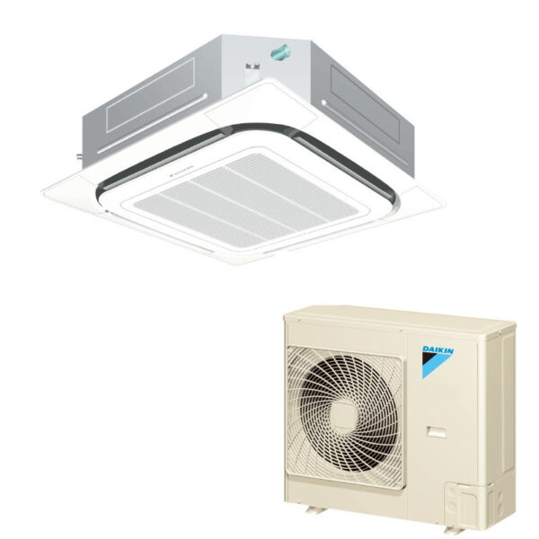 Daikin 大金 FCQ125KAVEA 5匹 變頻淨冷 卡式四面出風藏天花式冷氣機 360° 環繞氣流系列 (無線遙控)
